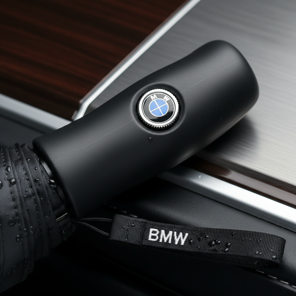 BMW Umbrella – Handle Detail