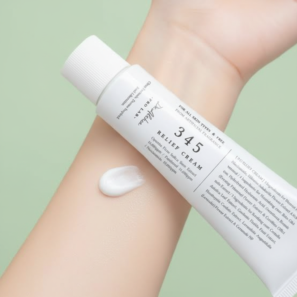 Dr. Althea 345 Relief Cream - Glass Skin Application